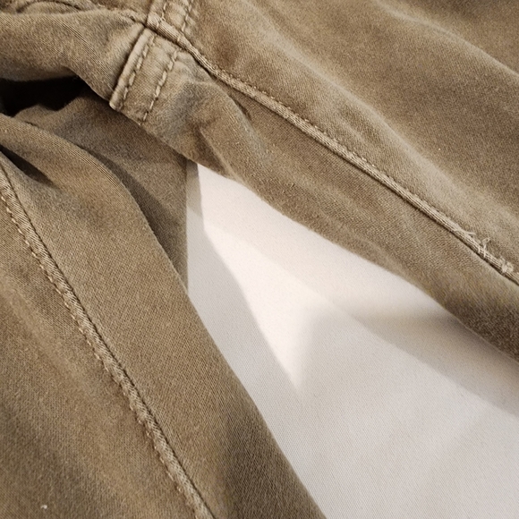 AG 31R x30 The Edie Mid-Rise Skinny Straight Ankle Jeans Pants Pale Olive Green - Picture 13 of 14